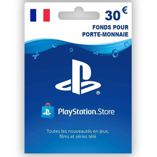 30€ Carte Cadeau PlayStation ps4 ps5