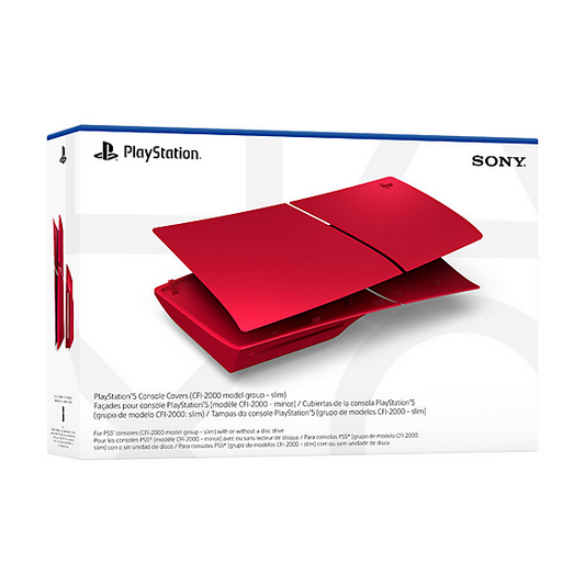 PS5™ Console Covers (model group - slim) - Volcanic Red