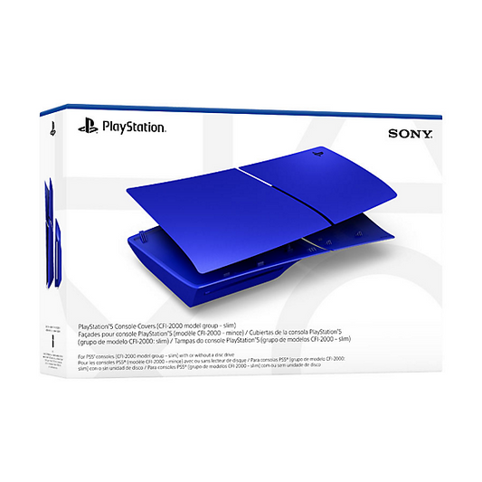 PS5™ Console Covers (model group - slim) - Cobalt Blue