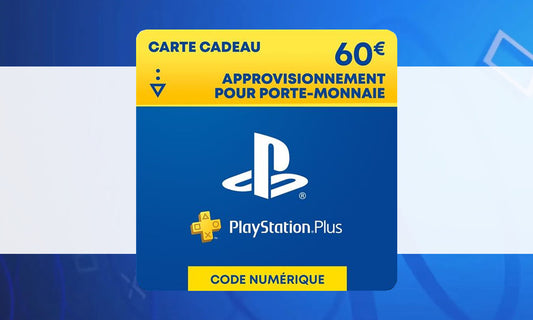 60€ Carte Cadeau PlayStation ps4 ps5